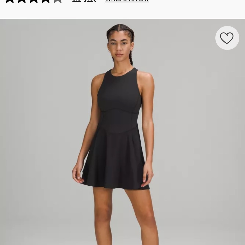 Black Sleeveless Women's Dress
